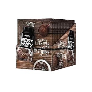 Display Dose Best Whey Brigadeiro 15x40g - Atlhetica Nutrition