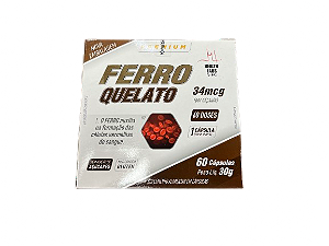 Ferro Quelato 60cps - Health Labs