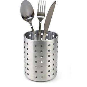 Suporte Para Talheres Inox 10x15cm