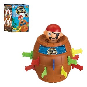 Jogo Barril Pirata 10X45cm
