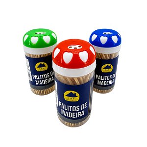Palitos Paliteiro De Madeira c/ 3pcs