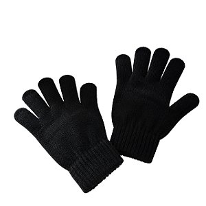 Luva Preta Inverno Quentinha