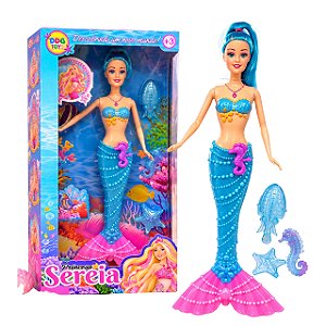 Boneca Sereia Na Caixa
