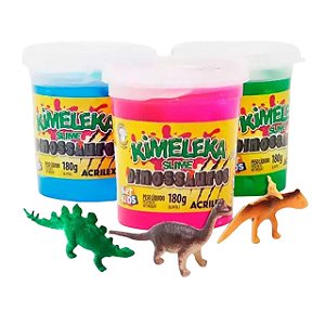 Kimeleka Slime Dinossauro Acrillex