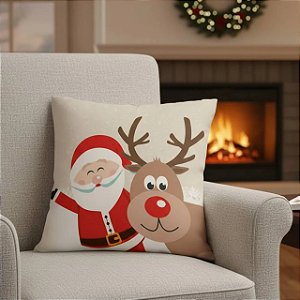 Capa Para Almofada Linha Natal Rio Home Diversos
