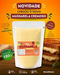 MUSSARELA CREMOSA 180g ZIPLOC