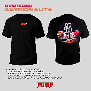 Camiseta Oversized Astronauta