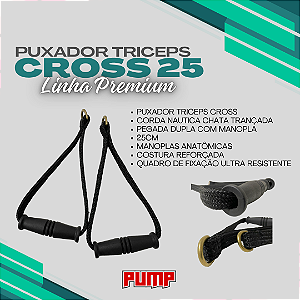 PUXADOR CROSS 25 PREMIUM