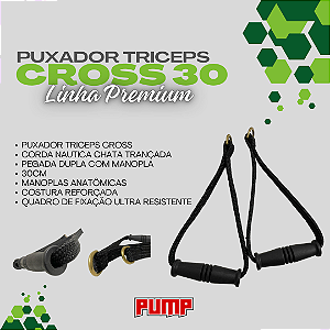 PUXADOR CROSS 30 PREMIUM
