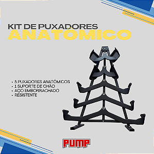 KIT DE PUXADORES ANATOMICO