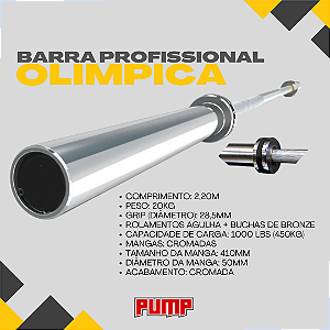 BARRA OLÍMPICA PROFISSIONAL