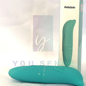 Vibrador Ponto G Golfinho - Turquesa