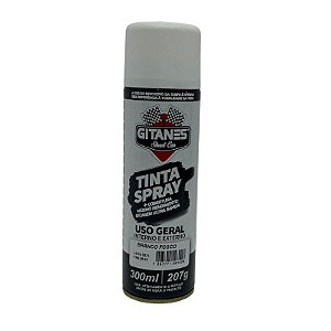 Tinta Spray Branco Fosco 300Ml/207G Gitanes