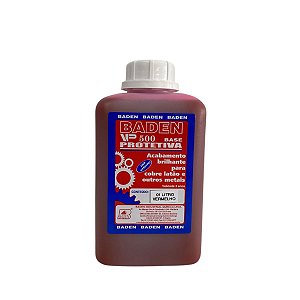 Base Protetiva VP 500 Vermelho 1L (Área Externa) [Baden] (060)