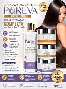 Kit cronograma capilar Pureva