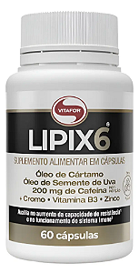 Lipix 6 60 cápsulas