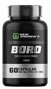Boro New Andrews 60 cápsulas
