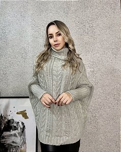 TRICOT ALONGADO GOLA ALTA