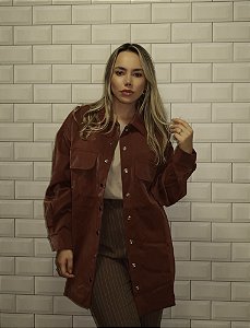 CAMISA OVER EM PU