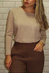 BLUSA BÁSICA CREME