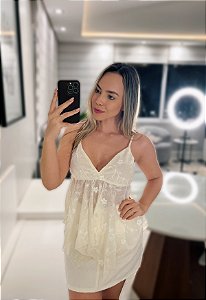 BLUSA BATA OFF WHITE