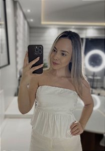 BLUSA BALONÊ TOMARA QUE CAIA