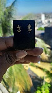 Brinco Folhas Pequeno Semijoias
