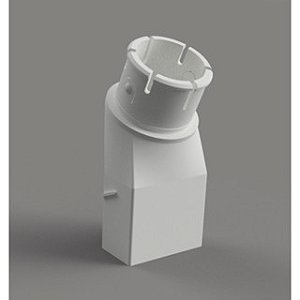 Suporte Bocal Conector Compatível Aspirador Black+decker Av700 Av12 - Compatível