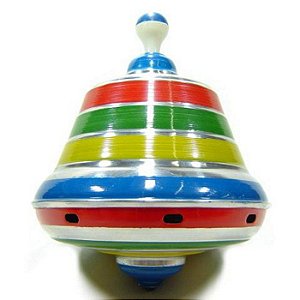 Pião de Fieira corda brinquedo educativo de madeira