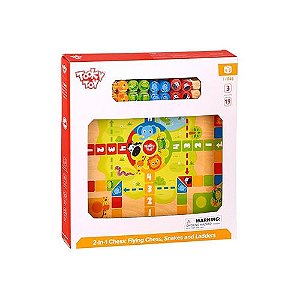 Jogo Ludo e Cobras e Escadas - Girassol Feliz Brinquedos Educativos