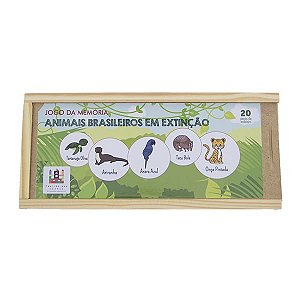 Jogo da Memória Safari - Educativos Brinquedos