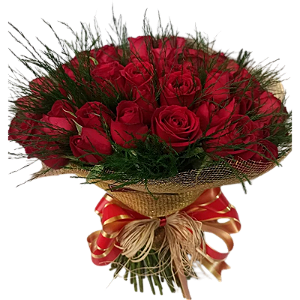 Buquê especial 50 rosas