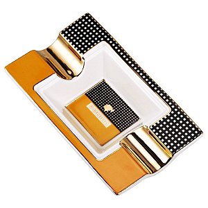 Cinzeiro Cohiba duplo cerâmica