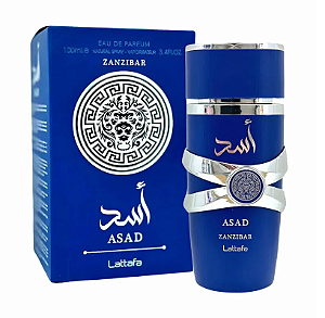 Lattafa Asad Zanzibar Eau De Parfum - Perfume Masculino 100ml