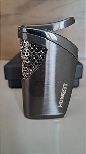 Isqueiro Maçarico Cromado Prata