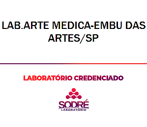 Exame Toxicológico - Embu Das Artes-SP - LAB.ARTE MEDICA-EMBU DAS ARTES/SP (C.N.H, Empregado CLT, Concurso Público)