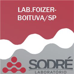 Exame Toxicológico - Boituva-SP - LAB.FOIZER-BOITUVA/SP (C.N.H, Empregado CLT, Concurso Público)