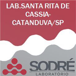 Exame Toxicológico - Catanduva-SP - LAB.SANTA RITA DE CASSIA-CATANDUVA/SP (C.N.H, Empregado CLT, Concurso Público)