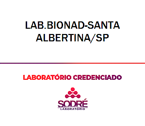 Exame Toxicológico - Santa Albertina-SP - UNILAB LABORATORIO DE ANALISES CLINICAS-SANTA ALBERTINA/SP (C.N.H, Empregado CLT, Concurso Público)