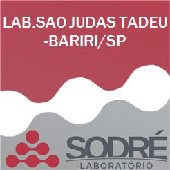 Exame Toxicológico - Bariri-SP - LAB.SAO JUDAS TADEU-BARIRI/SP (C.N.H, Empregado CLT, Concurso Público)