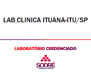Exame Toxicológico - Itu-SP - LAB.CLINICA ITUANA-ITU/SP (C.N.H, Empregado CLT, Concurso Público)