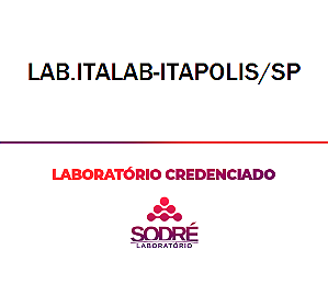 Exame Toxicológico - Itapolis-SP - LAB.ITALAB-ITAPOLIS/SP (C.N.H, Empregado CLT, Concurso Público)