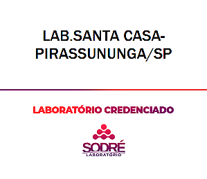 Exame Toxicológico - Pirassununga-SP - LAB.SANTA CASA-PIRASSUNUNGA/SP (C.N.H, Empregado CLT, Concurso Público)