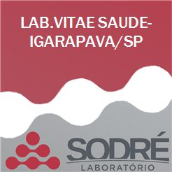 Exame Toxicológico - Igarapava-SP - LAB.VITAE SAUDE-IGARAPAVA/SP (C.N.H, Empregado CLT, Concurso Público)