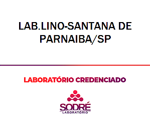 Exame Toxicológico - Santana De Parnaiba-SP - LAB.LINO-SANTANA DE PARNAIBA/SP (C.N.H, Empregado CLT, Concurso Público)