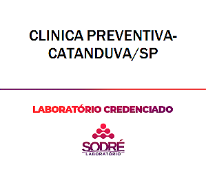 Exame Toxicológico - Catanduva-SP - CLINICA PREVENTIVA-CATANDUVA/SP (Empregado CLT, Concurso Público)