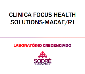 Exame Toxicológico - Macae-RJ - FOCUS SOLUTIONS-MACAE/RJ (C.N.H, Empregado CLT, Concurso Público)