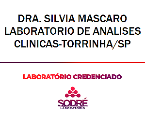 Exame Toxicológico - Torrinha-SP - DRA. SILVIA MASCARO LABORATORIO DE ANALISES CLINICAS-TORRINHA/SP (C.N.H, Empregado CLT, Concurso Público)