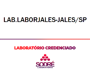 Exame Toxicológico - Jales-SP - LAB.LABORJALES-JALES/SP (C.N.H, Empregado CLT, Concurso Público)