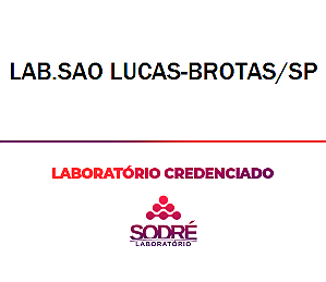 Exame Toxicológico - Brotas-SP - LAB.SAO LUCAS-BROTAS/SP (C.N.H, Empregado CLT, Concurso Público)